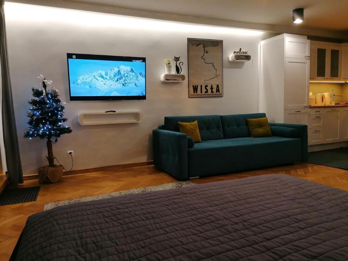 Apartament Widokowy Z Tarasem Bukowa Wisła Buitenkant foto